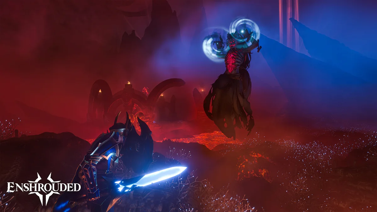 The Shroud creeping around an Ancient Vault entrance